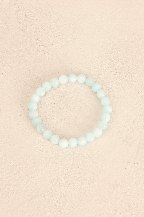 Hemimorfit Doğal Taş Bileklik 8 mm