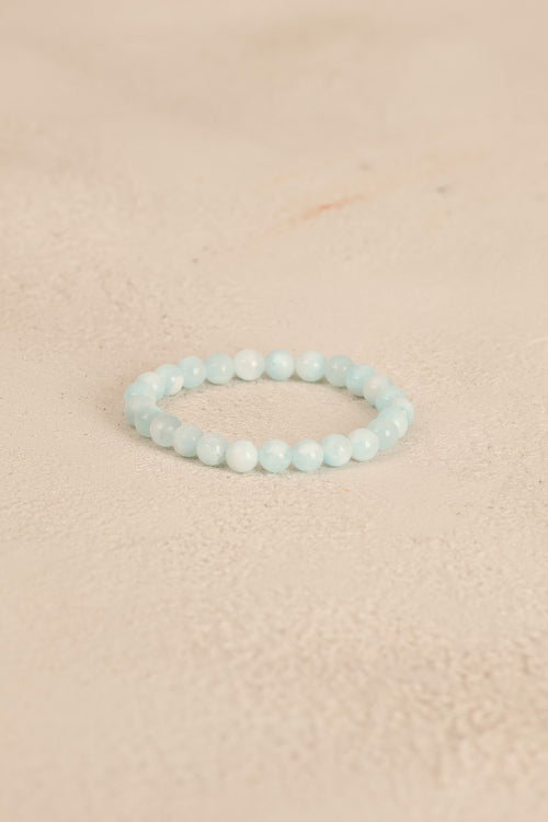 Hemimorfit Doğal Taş Bileklik 8 mm