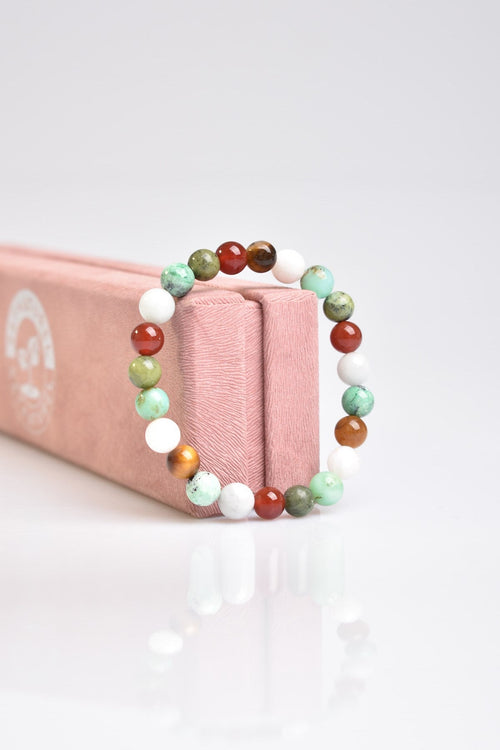 İkizler Burcu Doğal Taş Bilekli 8 mm