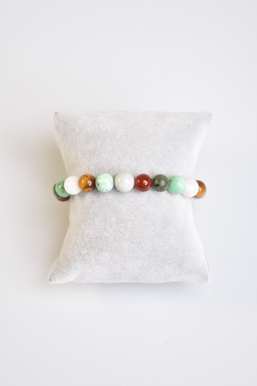 İkizler Burcu Doğal Taş Bilekli 8 mm