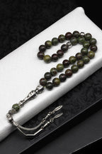 Jasper Natural Stone Prayer Beads 8 mm Sphere Cut