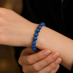 Kıyanit Doğal Taş Bileklik 9 mm A+ Kalite