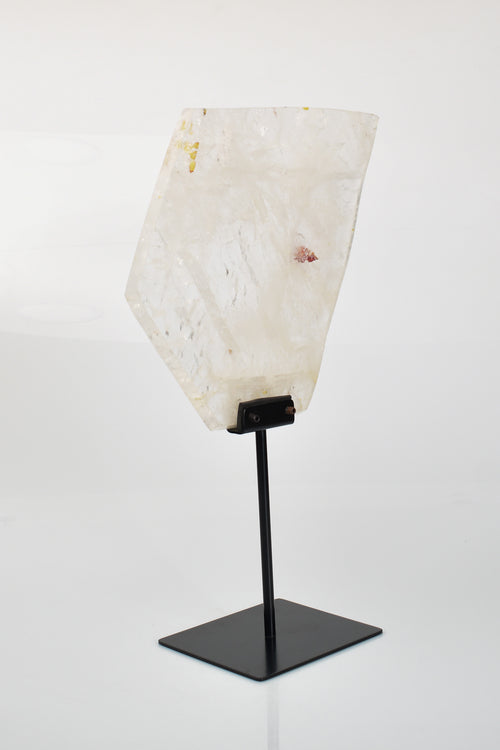 Kristal Kuvars Doğal Taş Standlı Parça