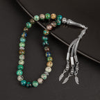 Krizokol Doğal Taş Tesbih 33lük – 8mm