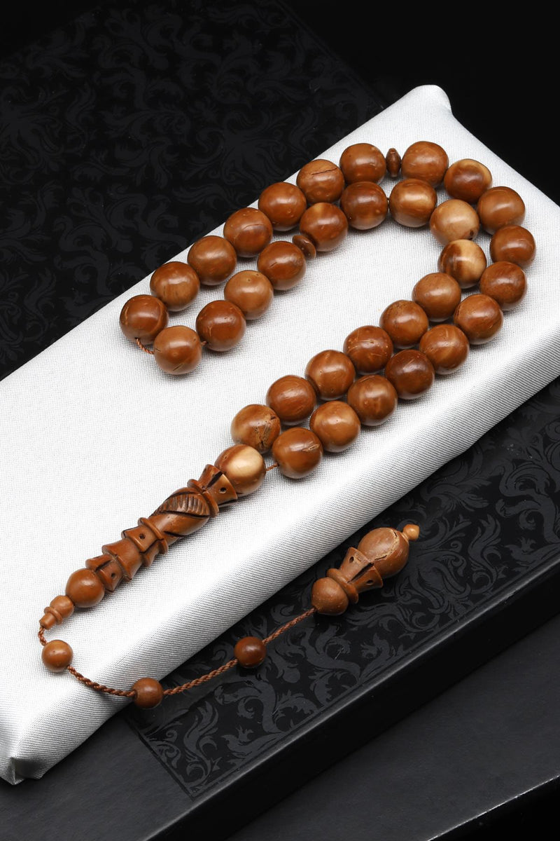 Kuka Ağacı Tesbih 10 mm Küre Kesim - Görsel 1 - Safnaturel