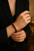 Kuka Macrame Knitted Bracelet Barley Cut