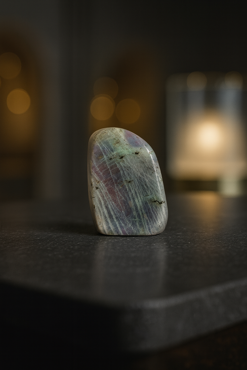 Labradorit Doğal Taş Ham Parça