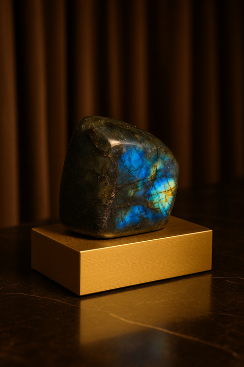 Labradorit Doğal Taş Parça