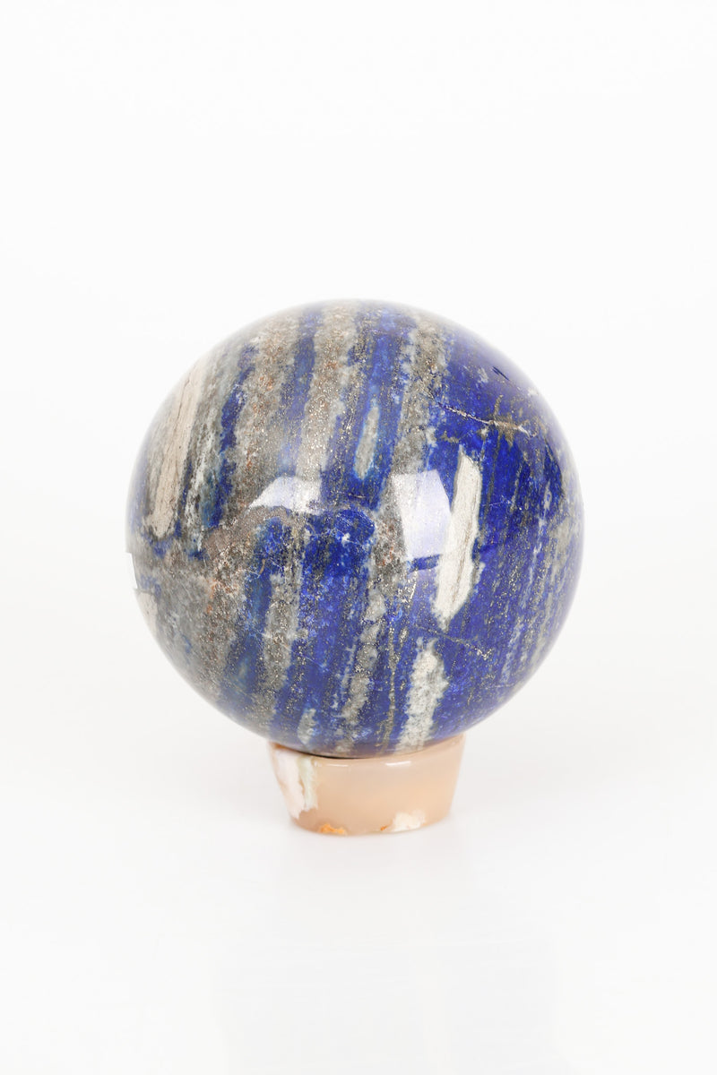 Lapis Lazuli Doğal Taş Küre - Görsel 2 - Safnaturel