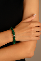 Malakit Doğal Taş Bileklik 10 mm