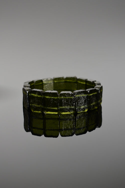 Moldovit Doğal Taş Bileklik – IGSL Sertifikalı