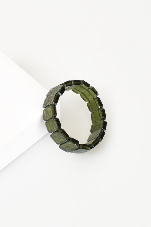 Moldovit Doğal Taş Bileklik – IGSL Sertifikalı