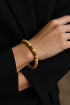 Sarı Opal Doğal Taş Bileklik 8 mm