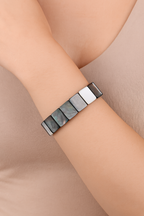 Sedef Doğal Taş Bileklik 13 x 18 mm Özel Kesim