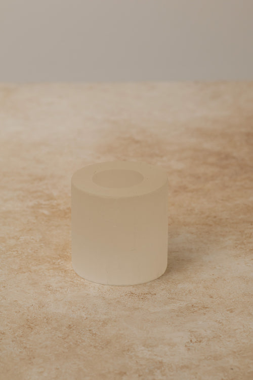 Selenit Doğal Taş Mumluk