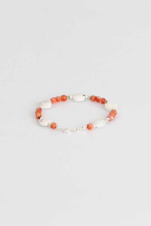 Sertifikalı Akik - Ay Taşı Doğal Taş Gümüş Kapama Bileklik (Yeni Yaz Sezonu)