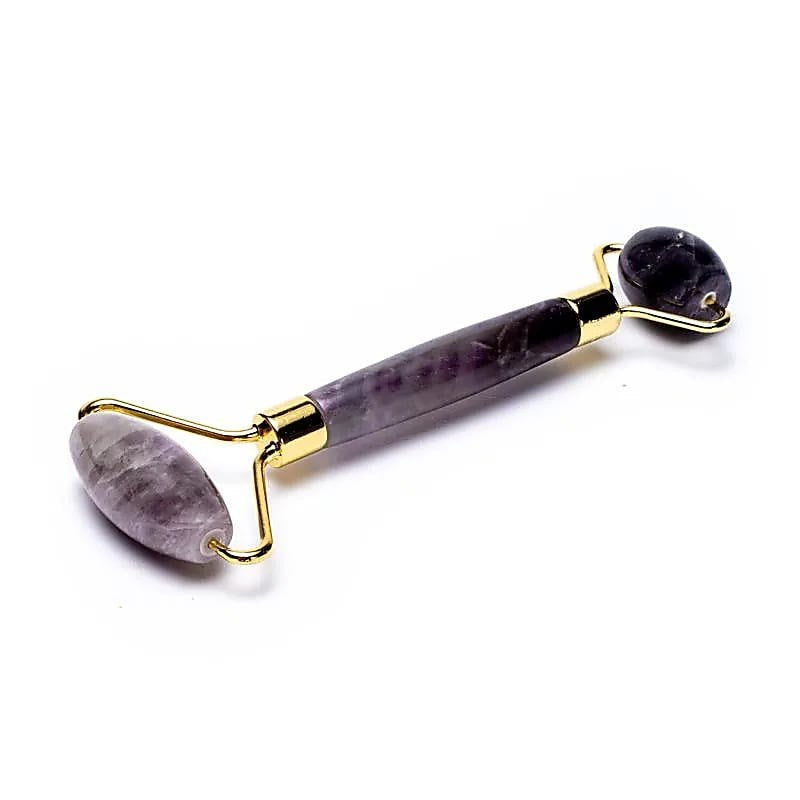Sertifikalı Ametist Doğal Taş Gua Sha & Roller Masaj Seti - Görsel 3 - Safnaturel