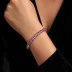 Sertifikalı Ametrin Doğal Taş Bileklik 8 mm