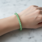 Sertifikalı Aventurin 8 mm Doğal Taş Bileklik