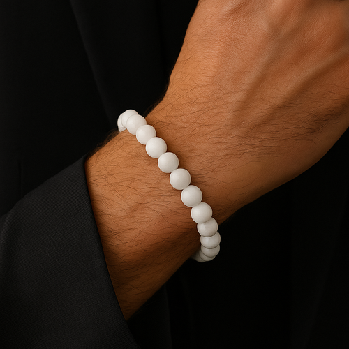 Certified Moonstone-Natural stone Bracelet - 8 mm