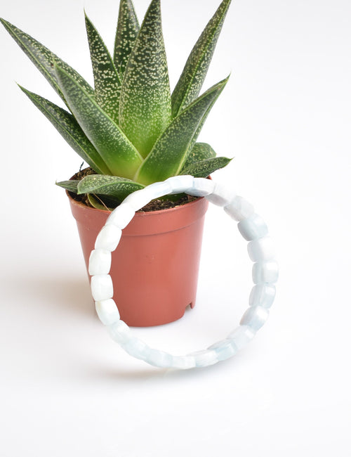 IGSL Uluslararası Sertifikalı Akuamarin Doğaltaş Bileklik – Özel Rolex Kesim