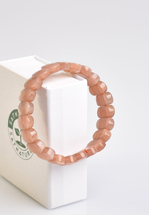 Certified Sunstone Natural Stone Bracelet – Special Rolex Cut