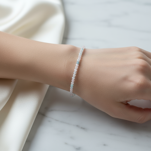 Sertifikalı Helidor Doğal Taş Bileklik 4 mm