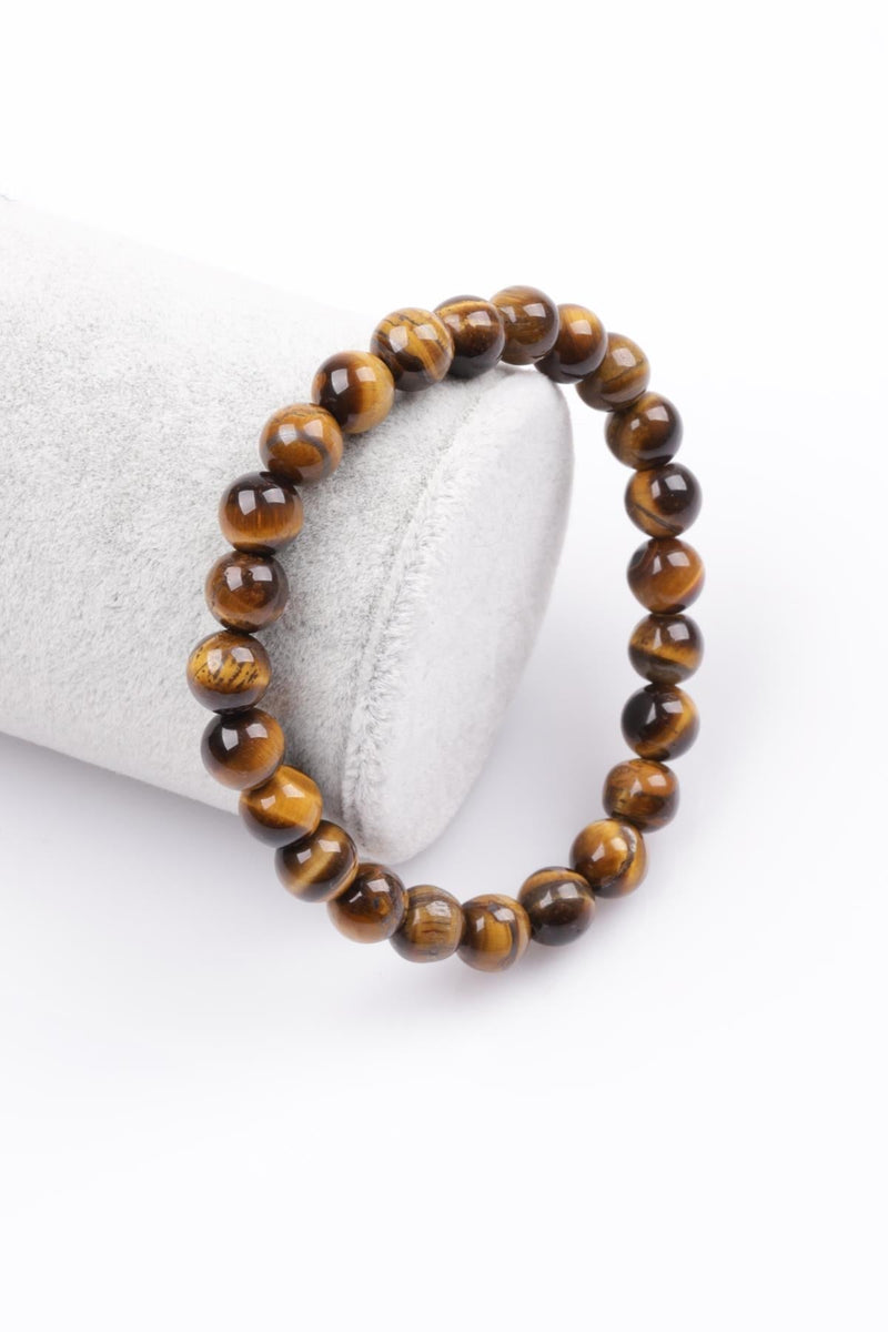 Sertifikalı Kaplan Gözü Doğaltaş Bileklik – 8 mm - Görsel 4 - Safnaturel