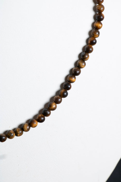 Sertifikalı Kaplan Gözü Doğal Taş Kolye