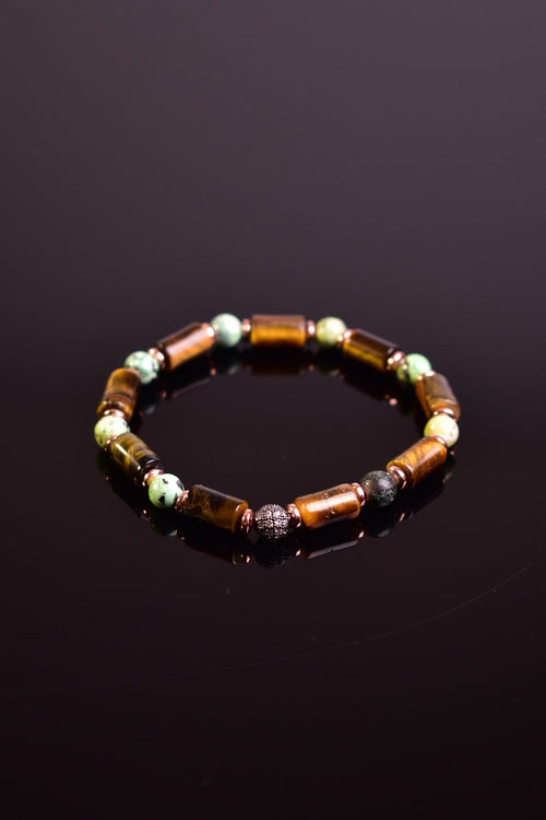 Sertifikalı Kaplan Gözü - Varisit Doğal Taş Tasarım Bileklik