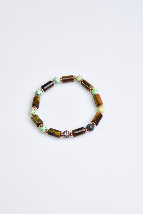 Sertifikalı Kaplan Gözü - Varisit Doğal Taş Tasarım Bileklik