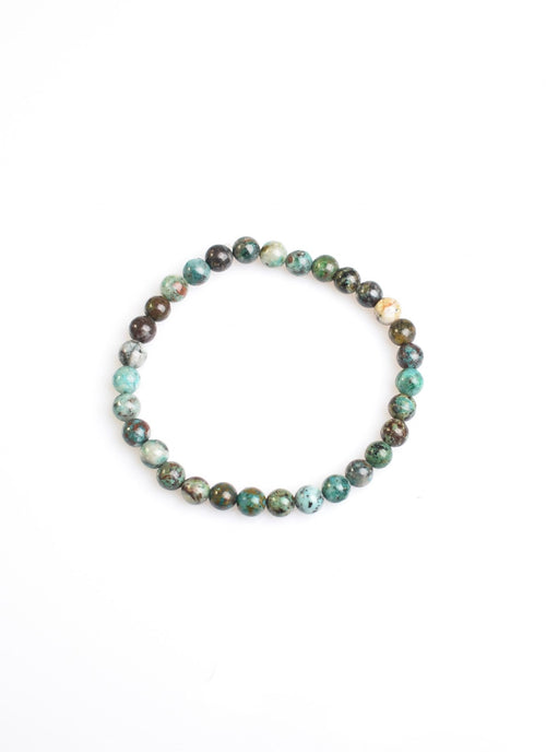 Sertifikalı Krizokol Doğal Taş Bileklik 6 mm