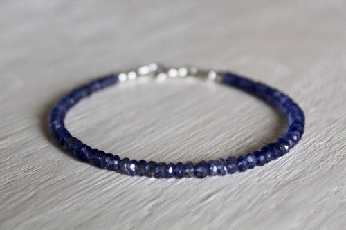 Sertifikalı Safir Doğaltaş 3-4 mm Bileklik - Görsel 6 - Safnaturel