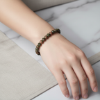 Sertifikalı Unakit Doğal Taş Bileklik 6 mm