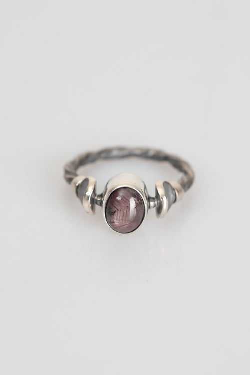 Sertifikalı Yakut Doğal Taş 925 Ayar Gümüş Yüzük