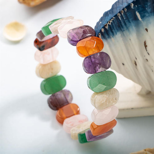 Sertifikalı Yengeç Burcu Doğal Taş Geniş Kesim Bileklik – Özel Üretim