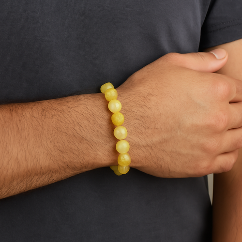 Sitrin Doğal Taş Bileklik 10 mm