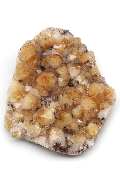 Citrine Natural Stone Raw Piece | Bright Yellow Crystal Collection and Decorative Natural Stone