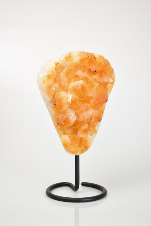Citrine Natural Stone Stand Raw Piece