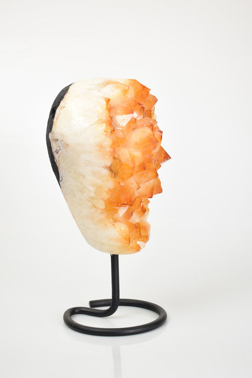 Citrine Natural Stone Stand Raw Piece