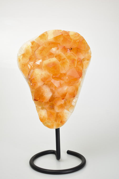 Citrine Natural Stone Stand Raw Piece