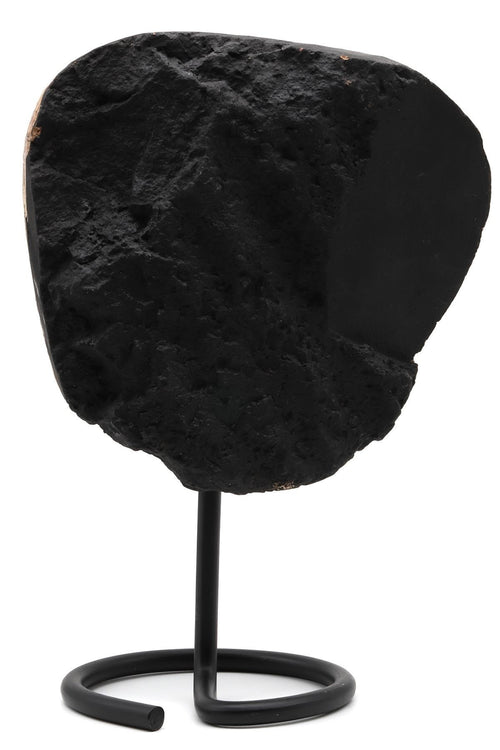 Sitrin Doğal Taş Standlı Ham Parça - 3942 Gr