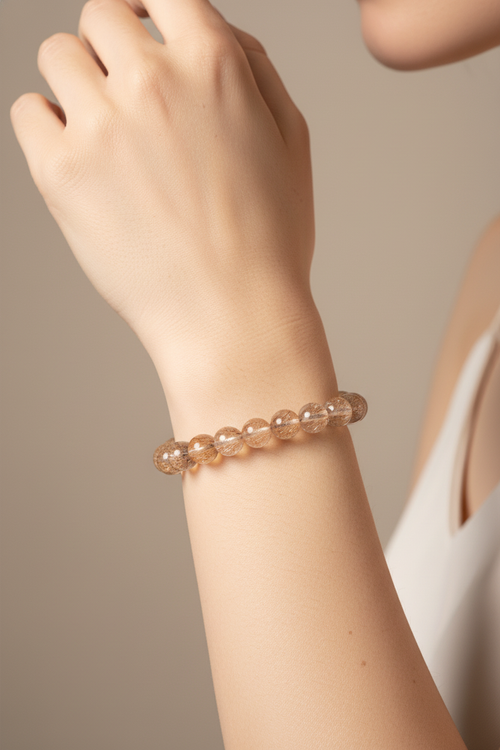 Super Seven Quartz Natural Stone Bracelet