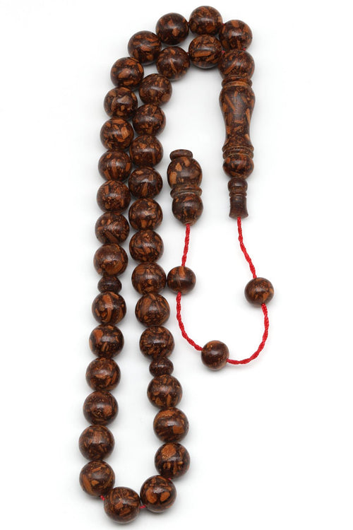 Tarçın Ağacı Kabuğu Tesbih 10 mm Küre Kesim