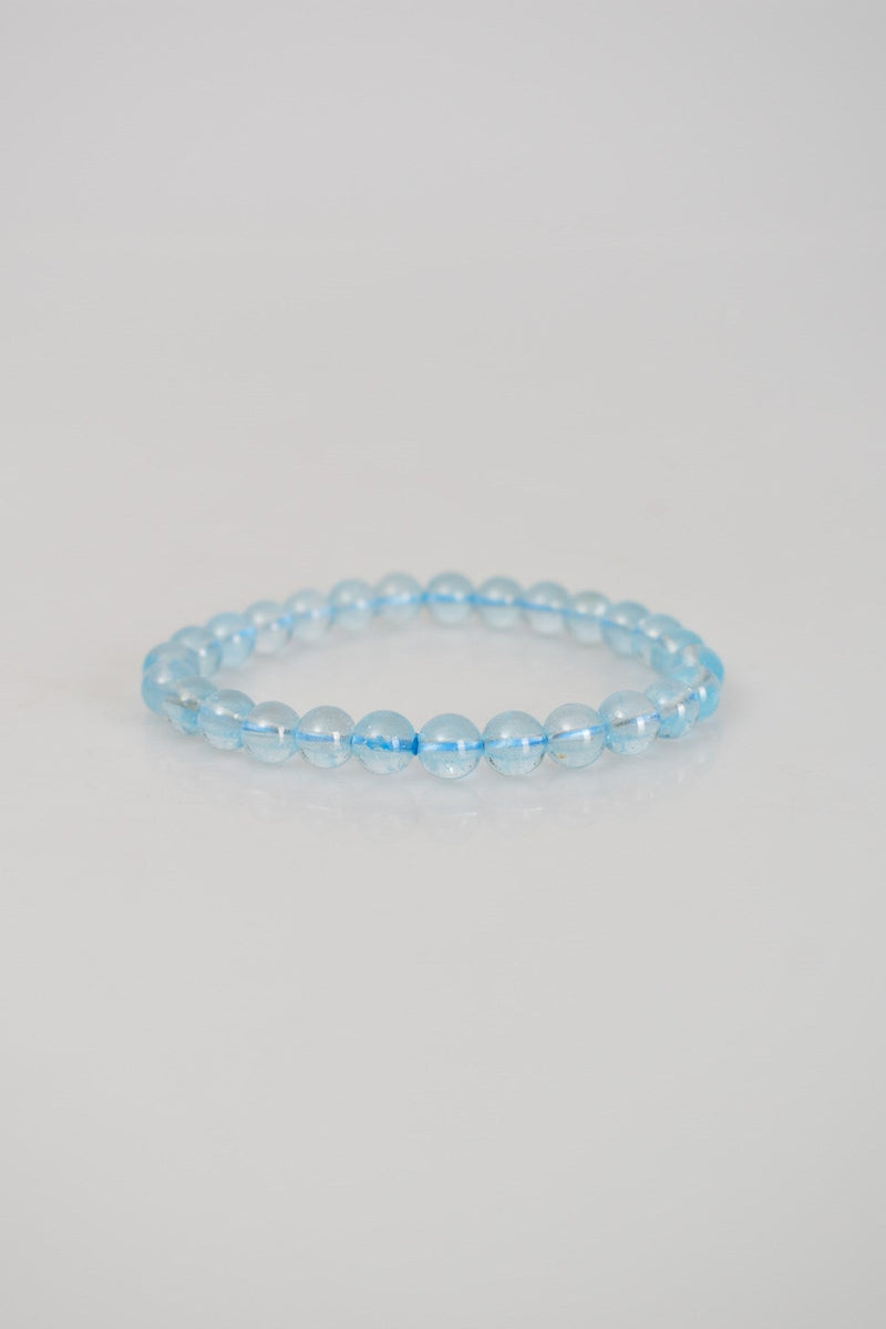 Topaz Doğal Taş Bileklik 6 mm - Görsel 4 - Safnaturel