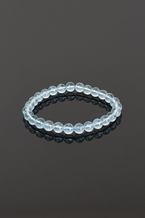 Topaz Doğal Taş Bileklik 6 mm