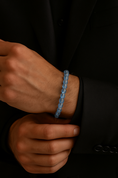 Topaz Doğal Taş Bileklik 6 mm