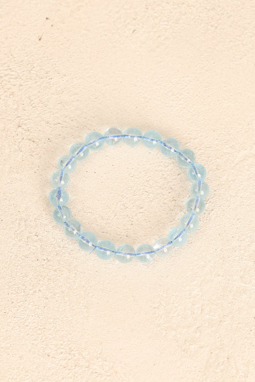 Topaz Doğal Taş Bileklik 8 mm