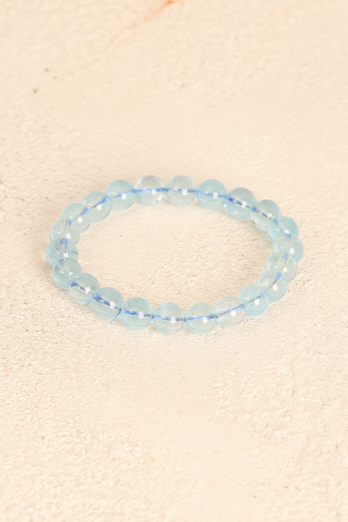 Topaz Doğal Taş Bileklik 8 mm