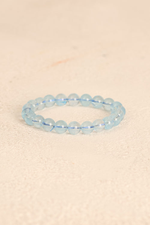 Topaz Doğal Taş Bileklik 8 mm